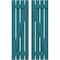 Ekena Millwork Americraft 4-Board (2 Batten) Wood Spaced Board-n-Batten Shutters w/ Z-Bar, ARW102SB415X77ANH, PR ARW102SB415X77ANH - alternate 1